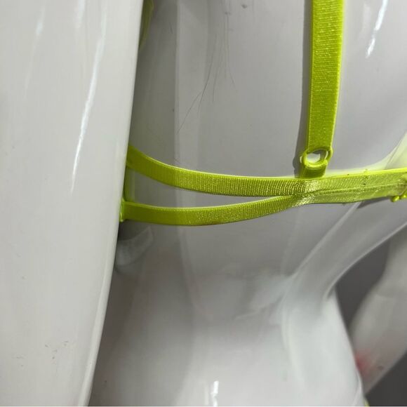 Victoria's Secret Lime Green Top/Delia's Abstract Print Bikini --‎ S & 34B - Picture 7 of 11